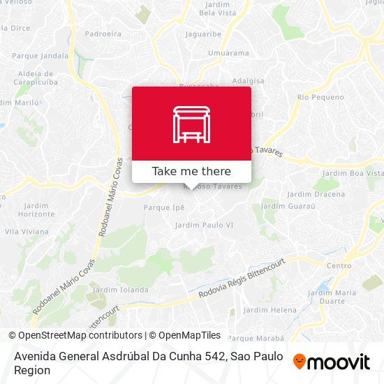 Avenida General Asdrúbal Da Cunha 542 map