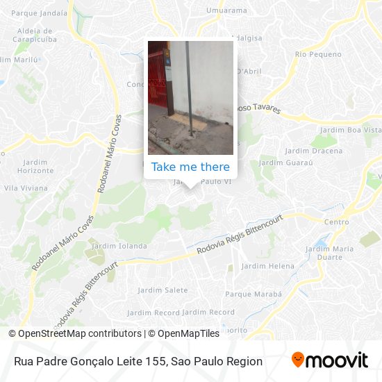 Rua Padre Gonçalo Leite 155 map