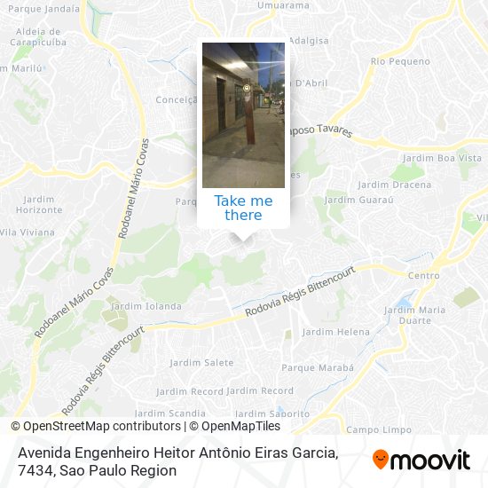 Avenida Engenheiro Heitor Antônio Eiras Garcia, 7434 map