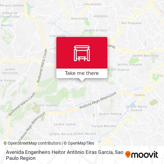 Avenida Engenheiro Heitor Antônio Eiras García map