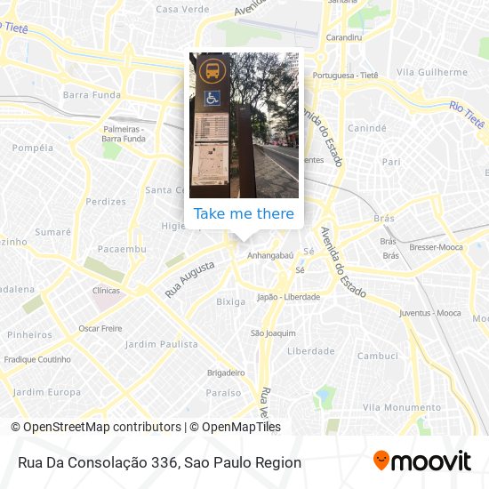 Rua Da Consolação 336 map