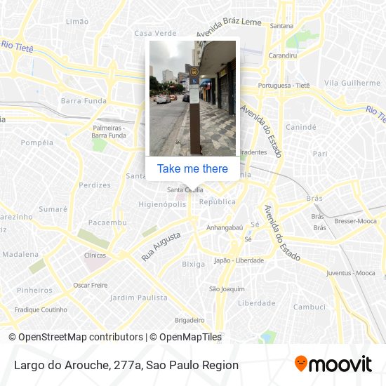 Largo do Arouche, 277a map