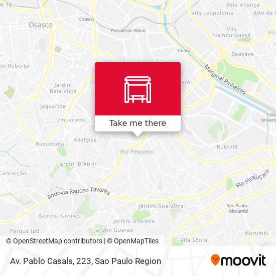 Av. Pablo Casals, 223 map