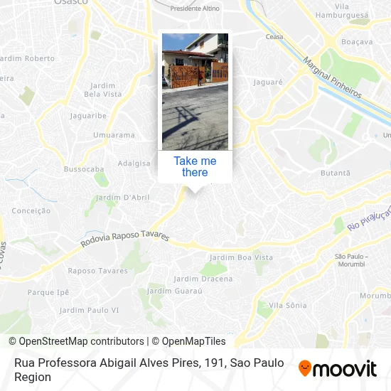 Rua Professora Abigail Alves Pires, 191 map