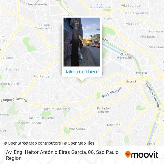 Mapa Av. Eng. Heitor Antônio Eiras Garcia, 08