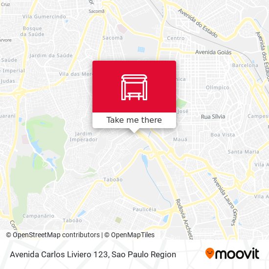 Mapa Avenida Carlos Liviero 123