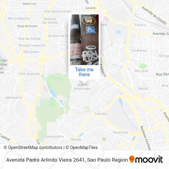Avenida Padre Arlindo Vieira 2641 map