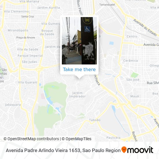 Avenida Padre Arlindo Vieira 1653 map
