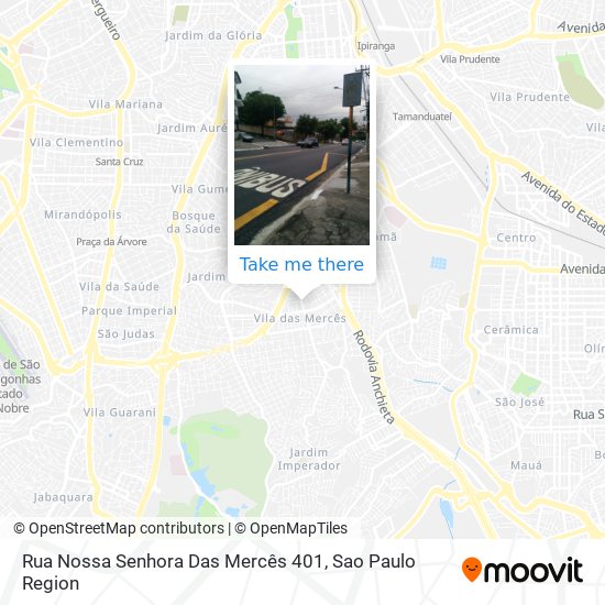 Rua Nossa Senhora Das Mercês 401 map