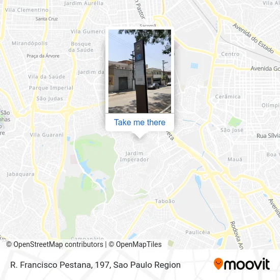 R. Francisco Pestana, 197 map