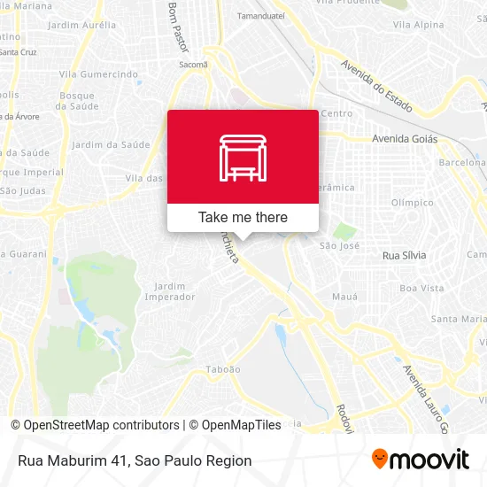 Rua Maburim 41 map