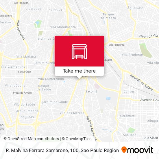R. Malvina Ferrara Samarone, 100 map