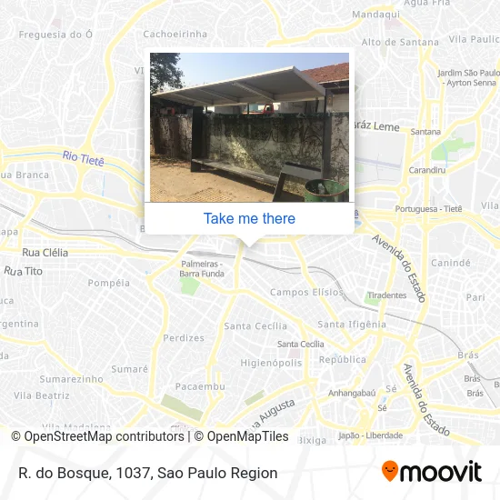 R. do Bosque, 1037 map