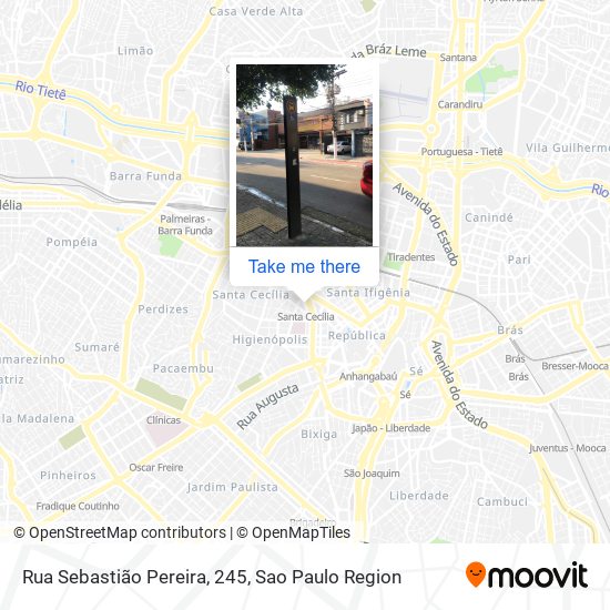 Rua Sebastião Pereira, 245 map