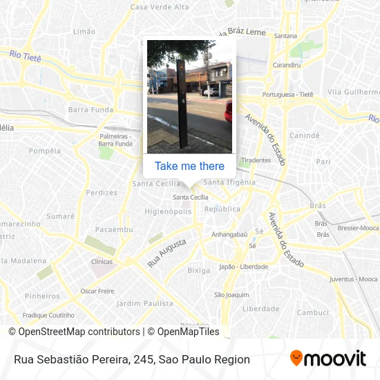 Rua Sebastião Pereira, 245 map
