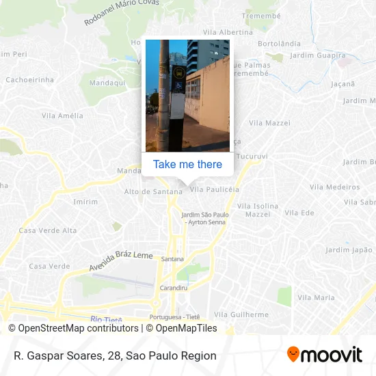 R. Gaspar Soares, 28 map