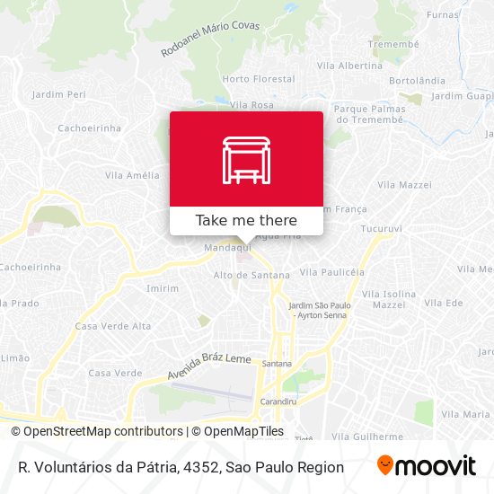 R. Voluntários da Pátria, 4352 map