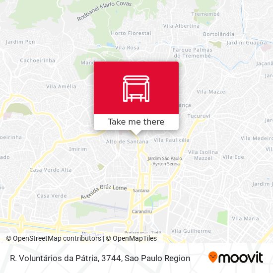 R. Voluntários da Pátria, 3744 map