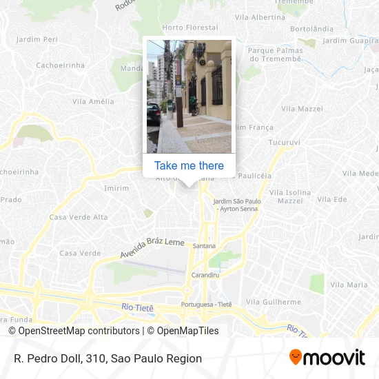 R. Pedro Doll, 310 map