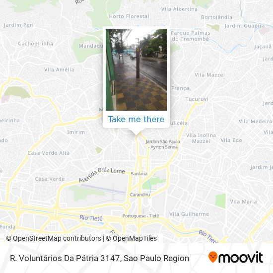 R. Voluntários Da Pátria 3147 map