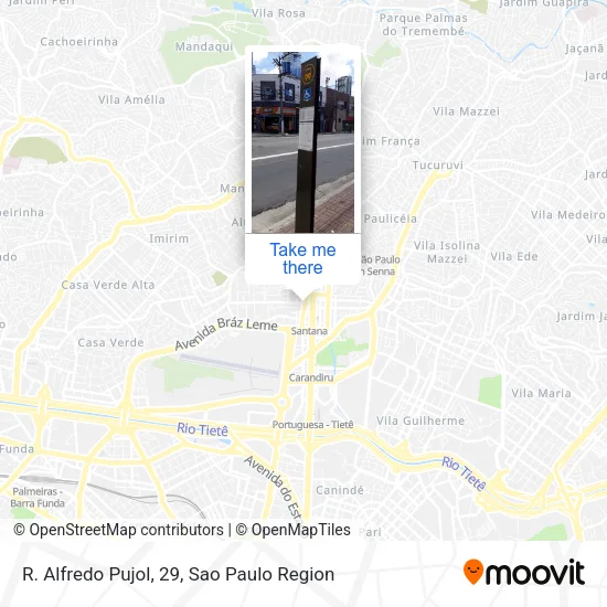 R. Alfredo Pujol, 29 map