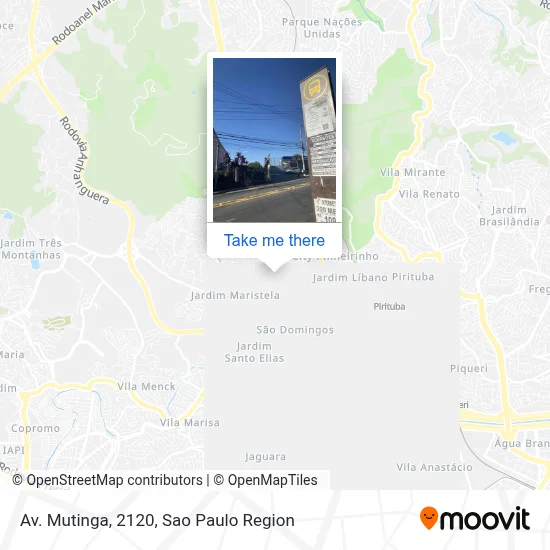 Av. Mutinga, 2120 map