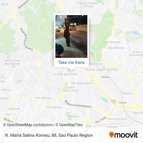 R. Maria Salina Romeu, 88 map