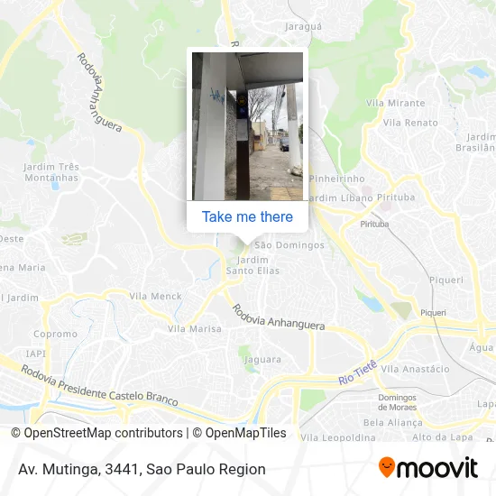 Av. Mutinga, 3441 map