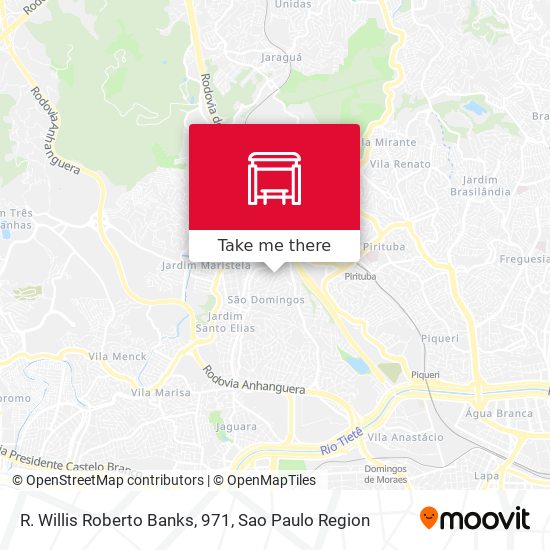 R. Willis Roberto Banks, 971 map