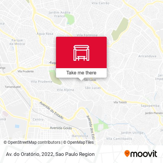 Av. do Oratório, 2022 map
