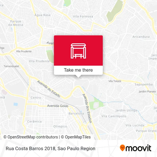Rua Costa Barros 2018 map