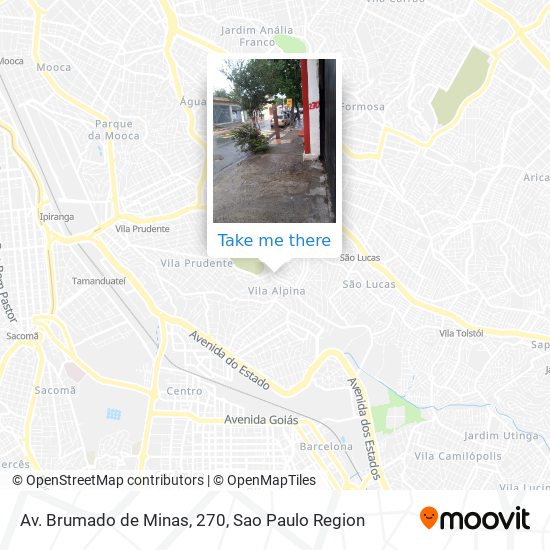 Av. Brumado de Minas, 270 map