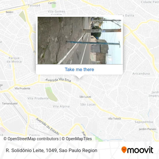 R. Solidônio Leite, 1049 map