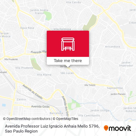 Avenida Professor Luiz Ignácio Anhaia Mello 5796 map