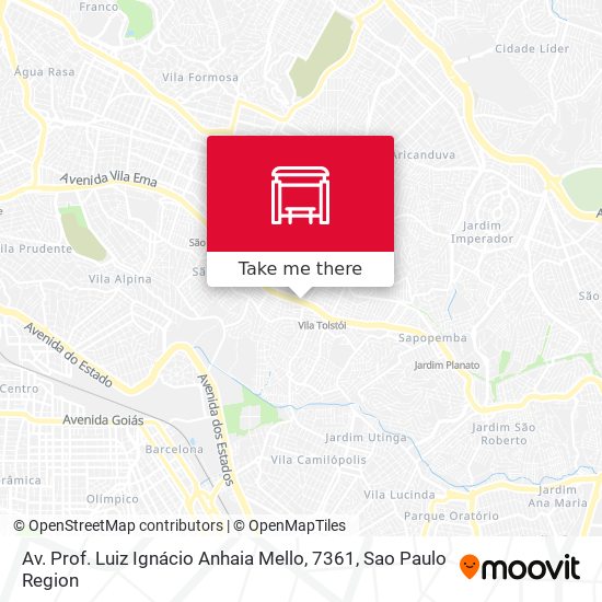 Av. Prof. Luiz Ignácio Anhaia Mello, 7361 map