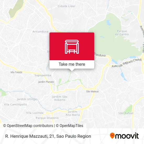 R. Henrique Mazzauti, 21 map