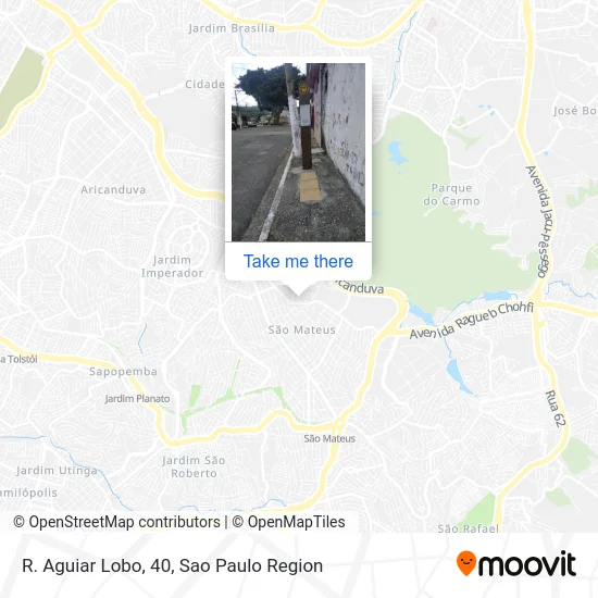 R. Aguiar Lobo, 40 map