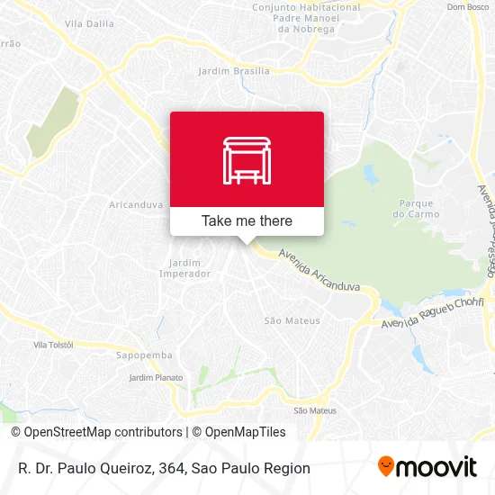 R. Dr. Paulo Queiroz, 364 map