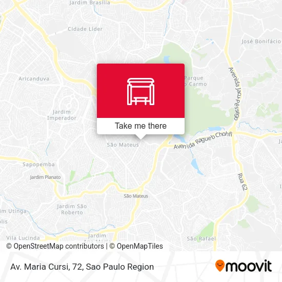 Mapa Av. Maria Cursi, 72