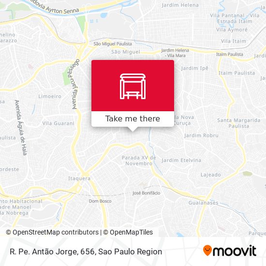 R. Pe. Antão Jorge, 656 map
