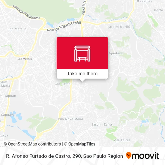 R. Afonso Furtado de Castro, 290 map