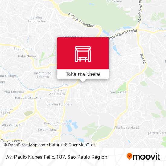 Av. Paulo Nunes Félix, 187 map