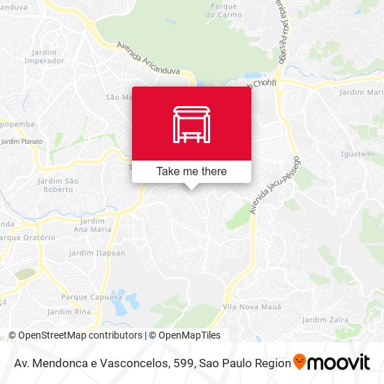 Av. Mendonca e Vasconcelos, 599 map