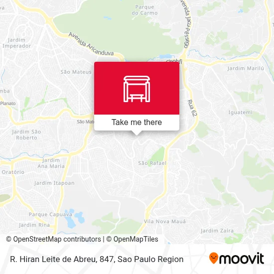 R. Hiran Leite de Abreu, 847 map