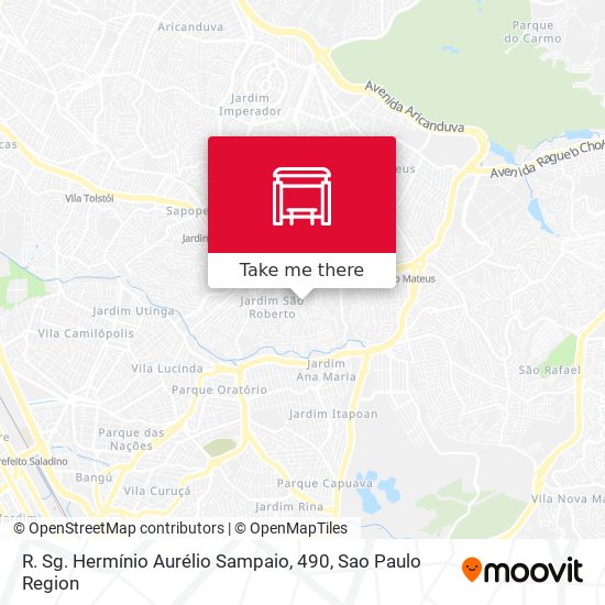 R. Sg. Hermínio Aurélio Sampaio, 490 map