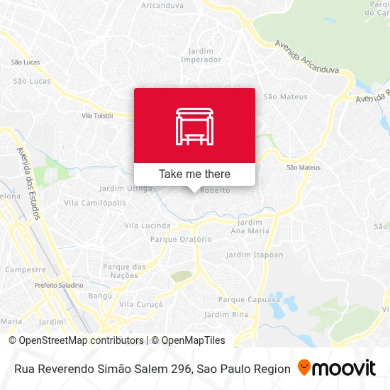 Rua Reverendo Simão Salem 296 map