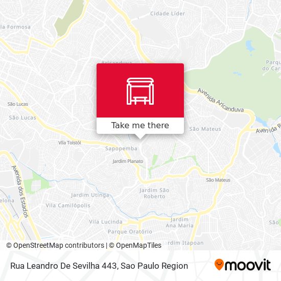 Rua Leandro De Sevilha 443 map