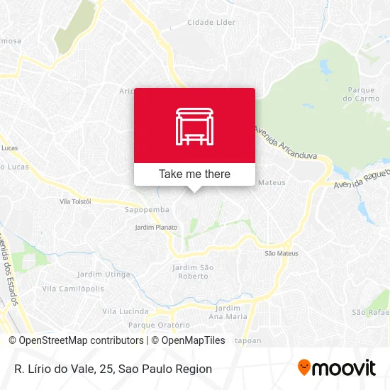 R. Lírio do Vale, 25 map