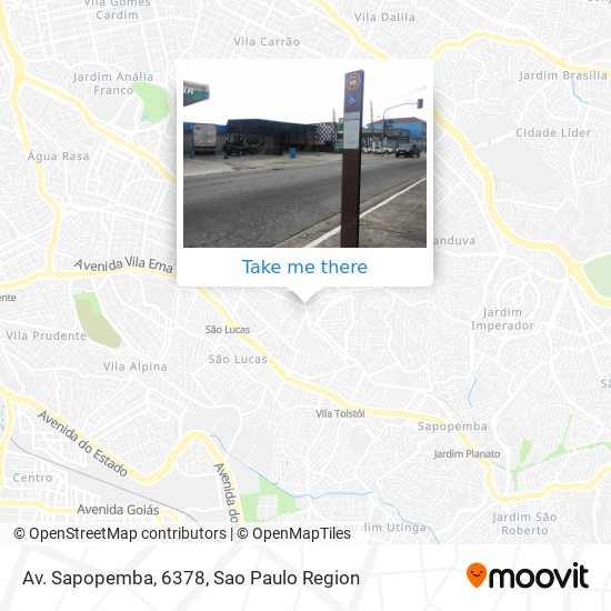 Av. Sapopemba, 6378 map