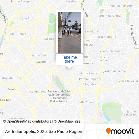 Av. Indianópolis, 2025 map